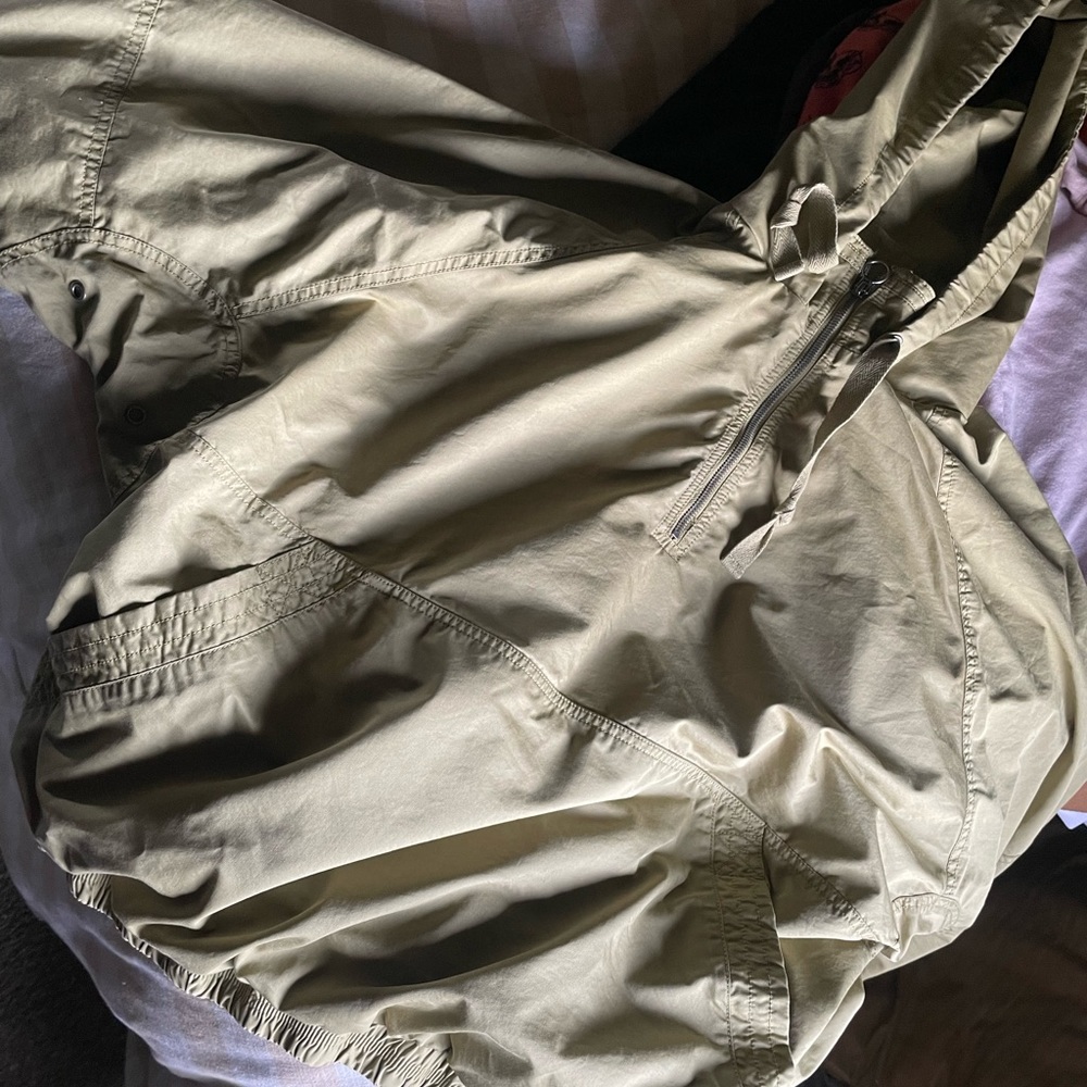 Zara windbreaker parka hoody size X Large